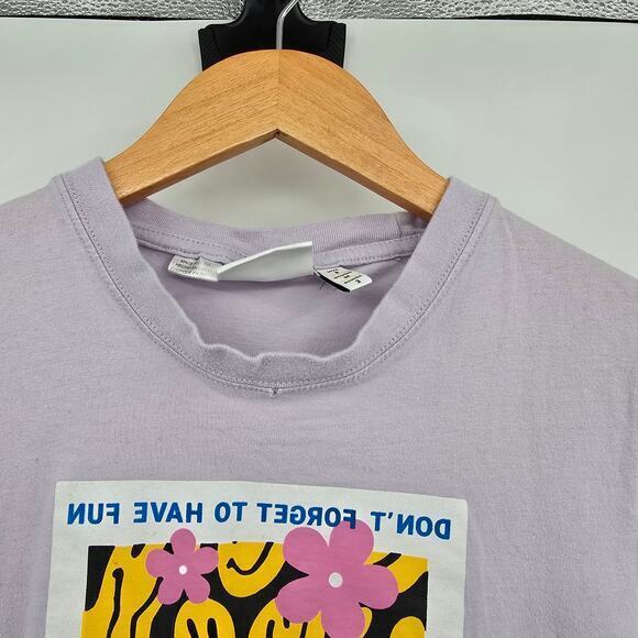 WESC PacSun Men's America Inc Max Hardcore Happiness T-Shirt Purple Size Small - Picture 3 of 10